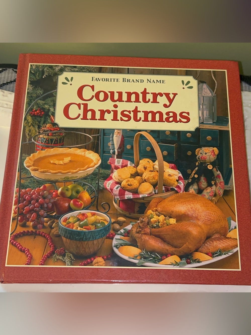 Favorite Brand Name Country Christmas hardcover cookbook